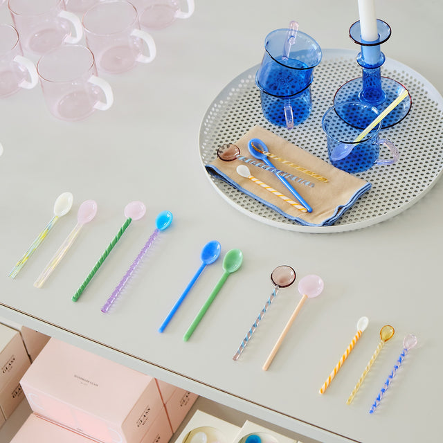 HAY Glass Spoon Set