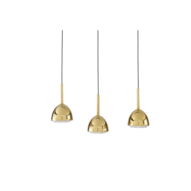 Ligne Roset Brass Bell Pendant Lights