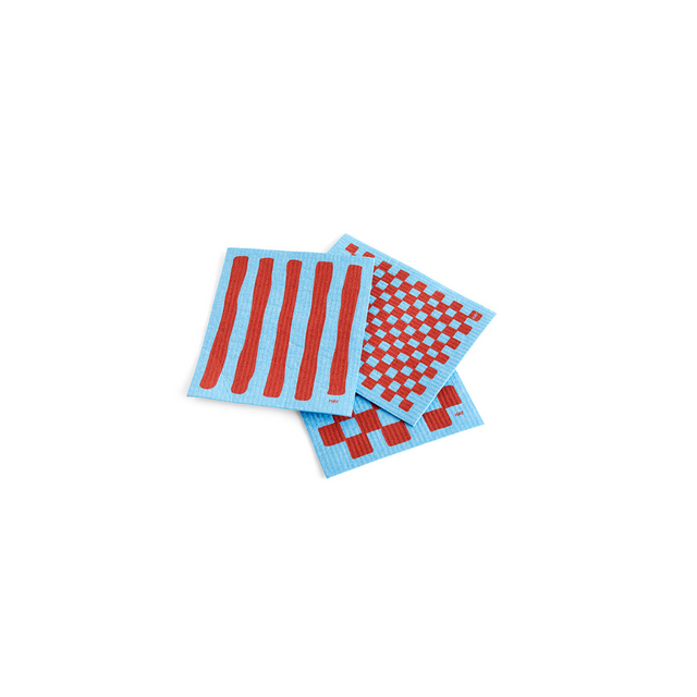 HAY Sponge Dish Cloth, Set of 3