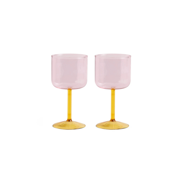 HAY Tint Wine Glass, Set of 2