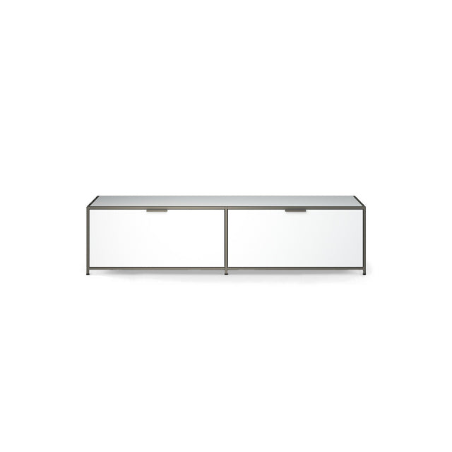 Ligne Roset Dita TV Cabinet, 2 Flap Doors
