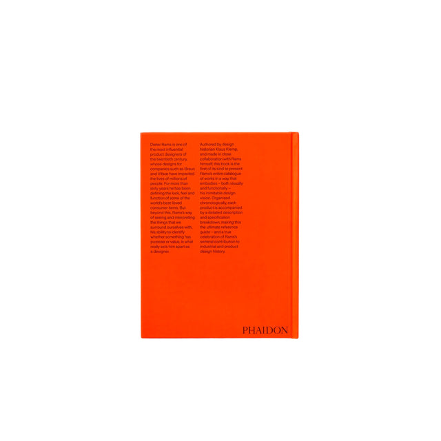 Phaidon Dieter Rams: The Complete Works