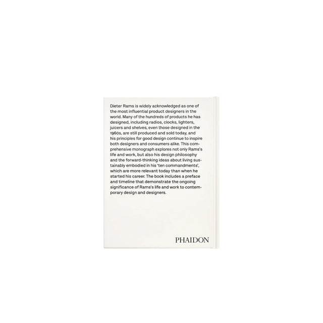 Phaidon Dieter Rams: As Little Design as Possible