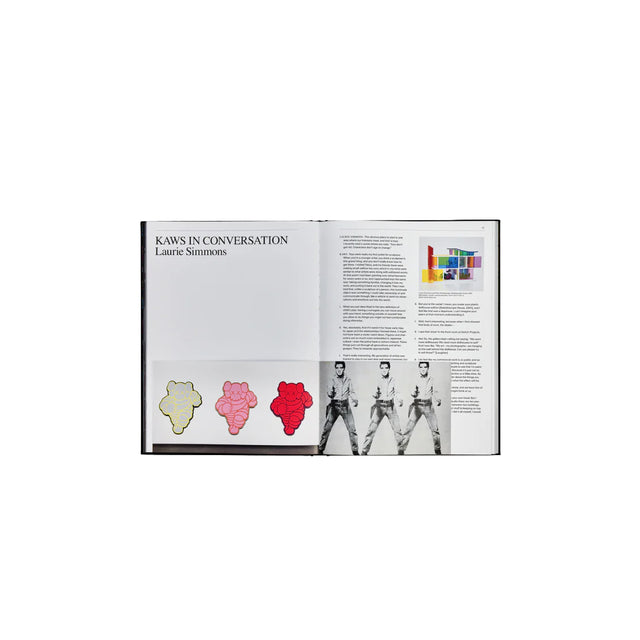 Phaidon KAWS + Warhol Book