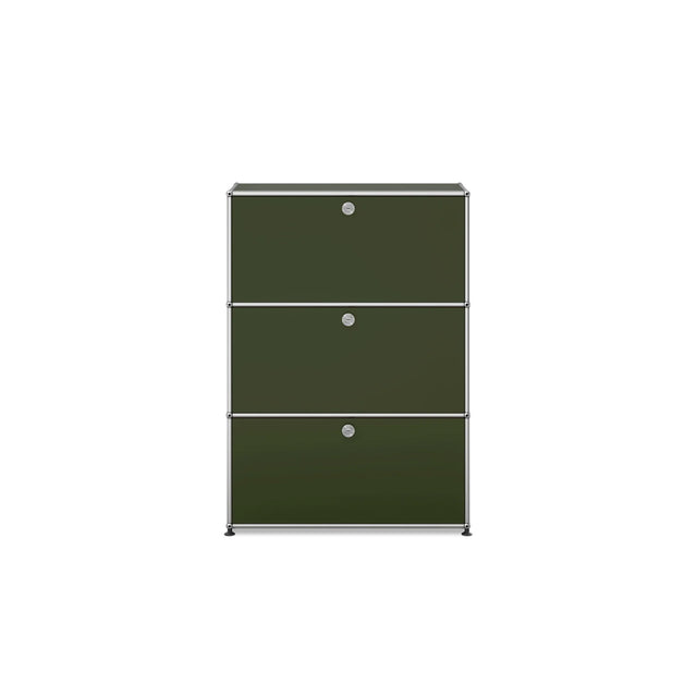 USM Haller Highboard, Olive Green
