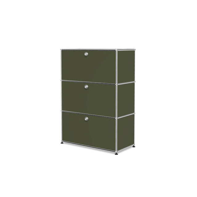 USM Haller Highboard, Olive Green