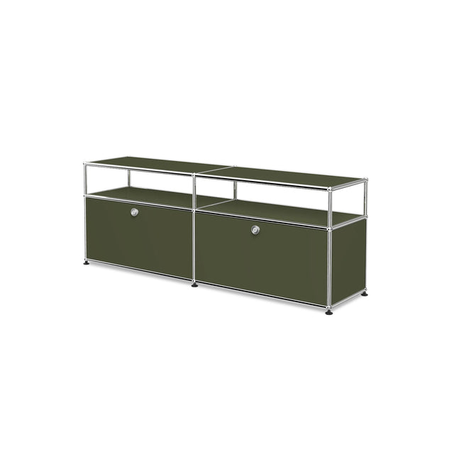USM Haller Media Cabinet, Olive Green