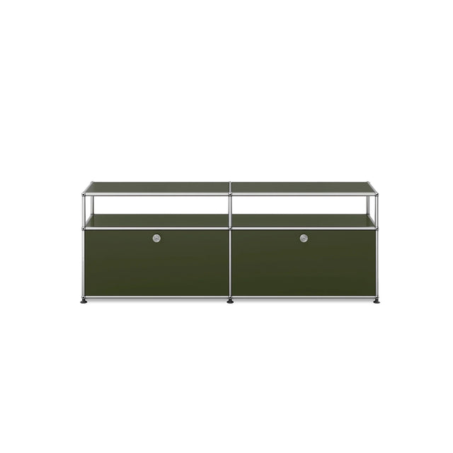 USM Haller Media Cabinet, Olive Green