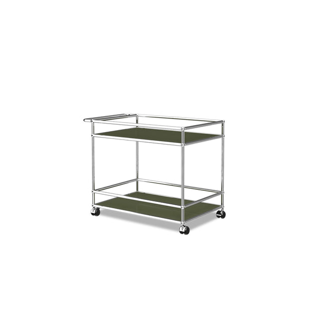 USM Haller Serving Trolley, Olive Green