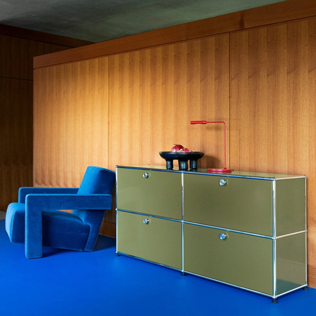 USM Haller Sideboard, Olive Green