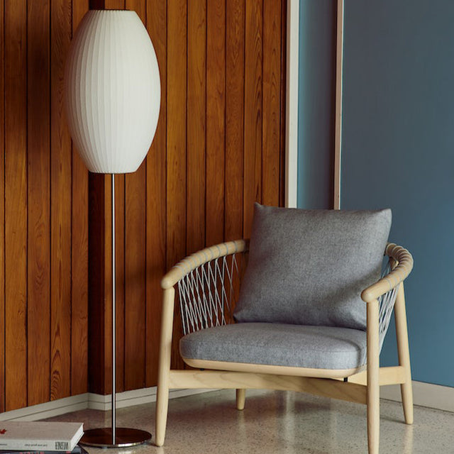 Herman Miller Nelson Lotus Floor Lamp Cigar