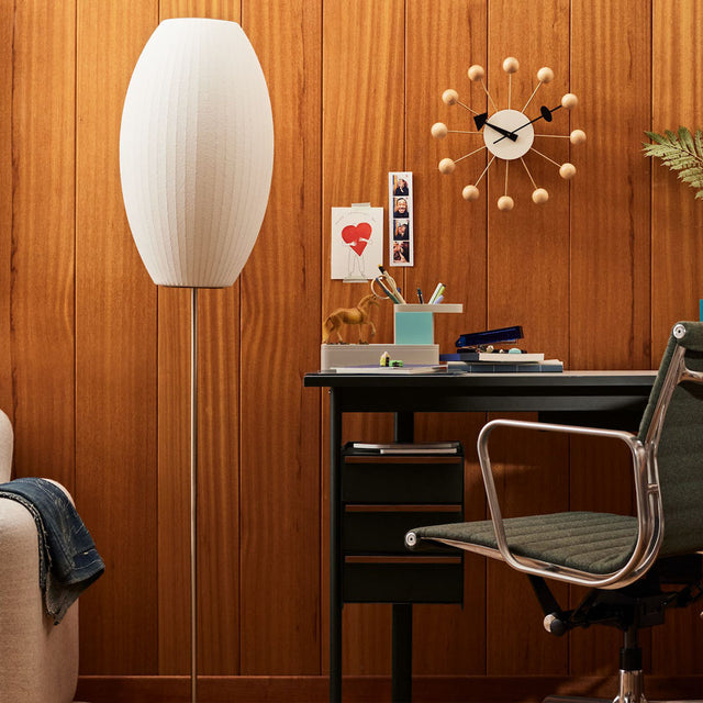 Herman Miller Nelson Lotus Floor Lamp Cigar