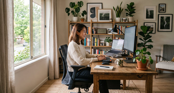 Cara Membuat Ruang Kerja di Rumah Lebih Nyaman dengan Ergonomi image