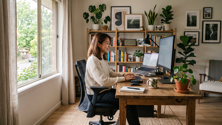 Cara Membuat Ruang Kerja di Rumah Lebih Nyaman dengan Ergonomi image