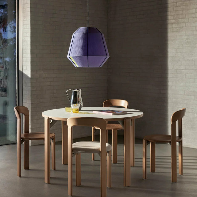 HAY Rey Table Golden Beech Frame