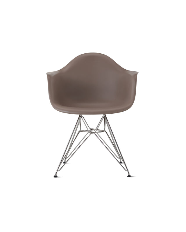 Herman Miller Eames Molded Plastic Armchair Wire Base