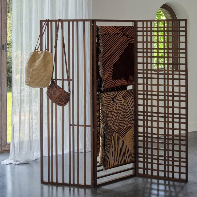 Ligne Roset Paravent Screen American Walnut
