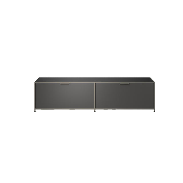 Ligne Roset Dita TV Cabinet, 1 Drawer + 1 Flap Door [on the floor]
