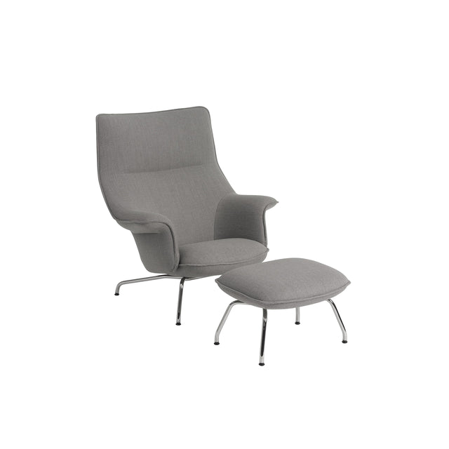 Muuto Doze Lounge Chair High Back & Ottoman