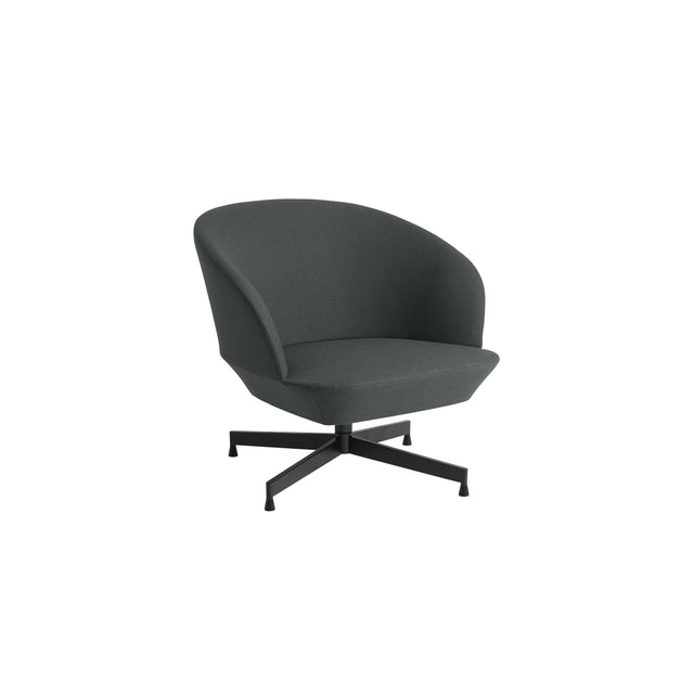 Muuto Oslo Lounge Chair, Swivel Base