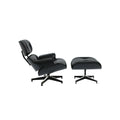 Herman Miller Eames Lounge Chair & Ottoman Ebony/Obsidian Prone Leather