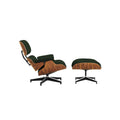 Herman Miller Eames Lounge Chair & Ottoman Santos Palisander/Vine Prone Leather