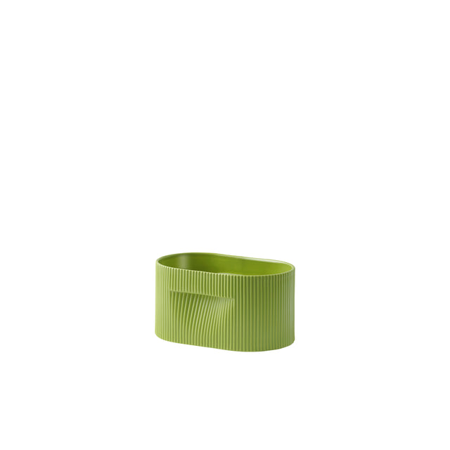 Muuto Ridge Planter, Moss Green