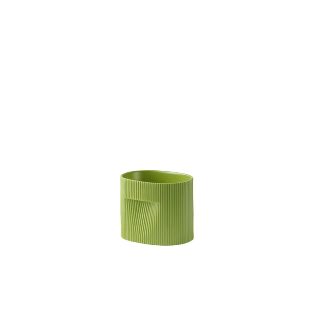 Muuto Ridge Planter, Moss Green