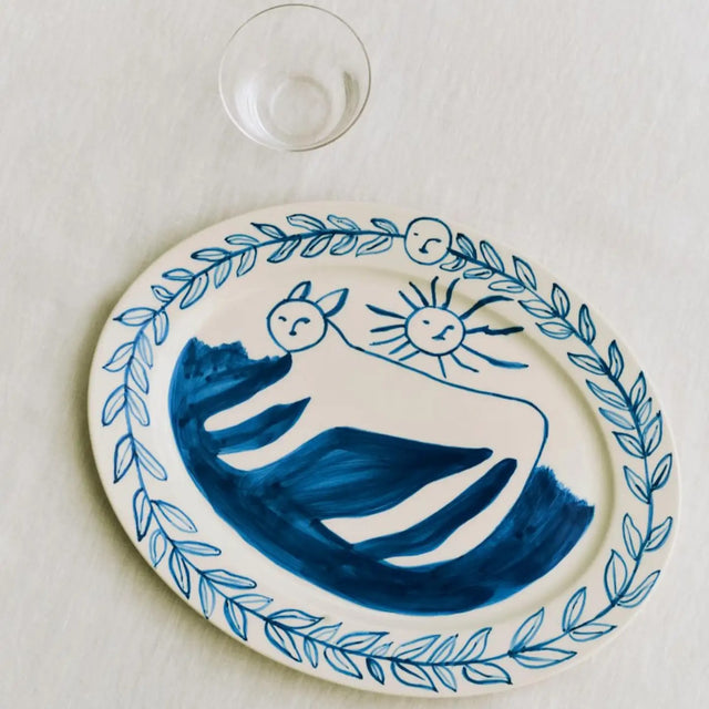 HAY La Pittura Oval Serving Platter